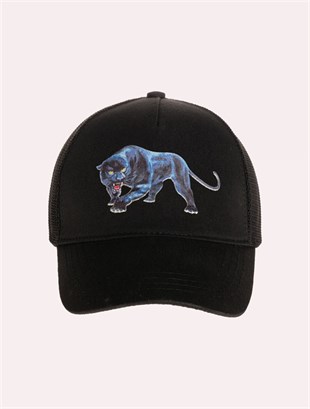 Velvet Panther Patch Hat